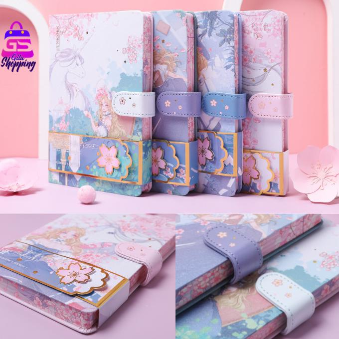 

Magnetic Notebook Diary BFF Unicorn / Jurnal agenda Buku tulis - 1616