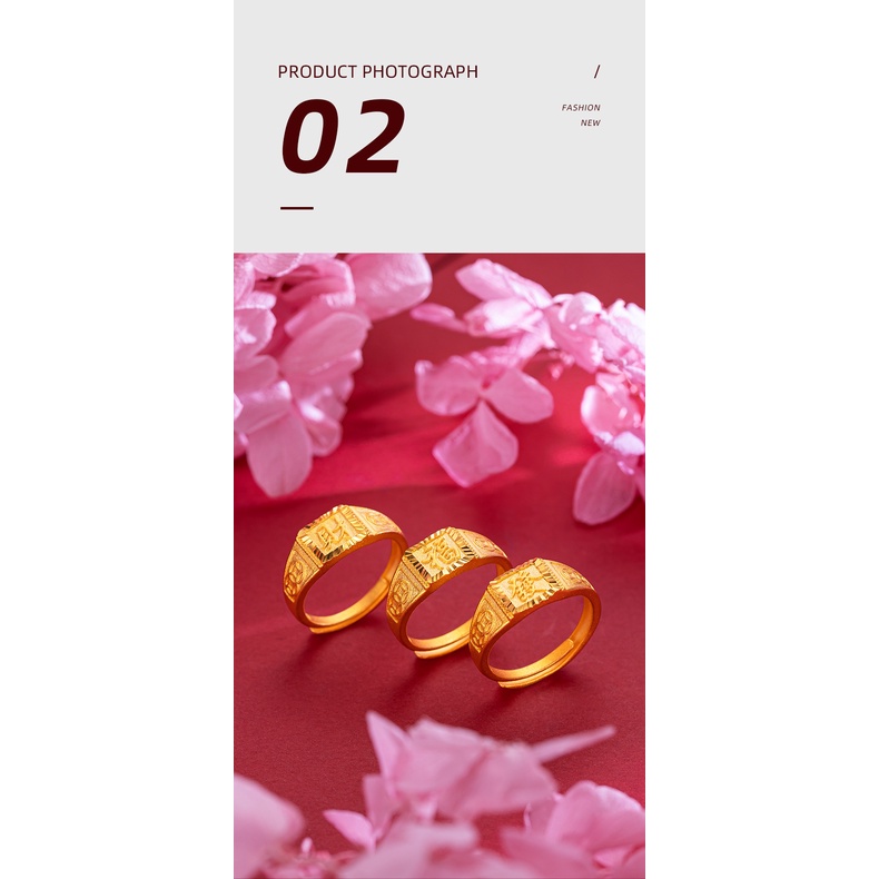 Goldkingdom Perhiasan Fashion Aksesoris Bangkok Emas Asli Kadar 375Ready Stock Uang Rejeki Halus Bisa Atur Pria Berhenti Lama Tidak Luntur