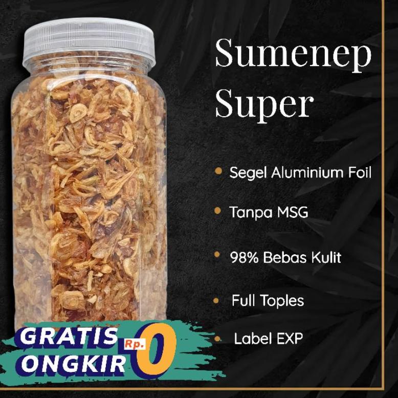 

➡Buruan Beli✦ PJDIL Bawang Goreng Asli Sumenep Super 82 Dijual Murah