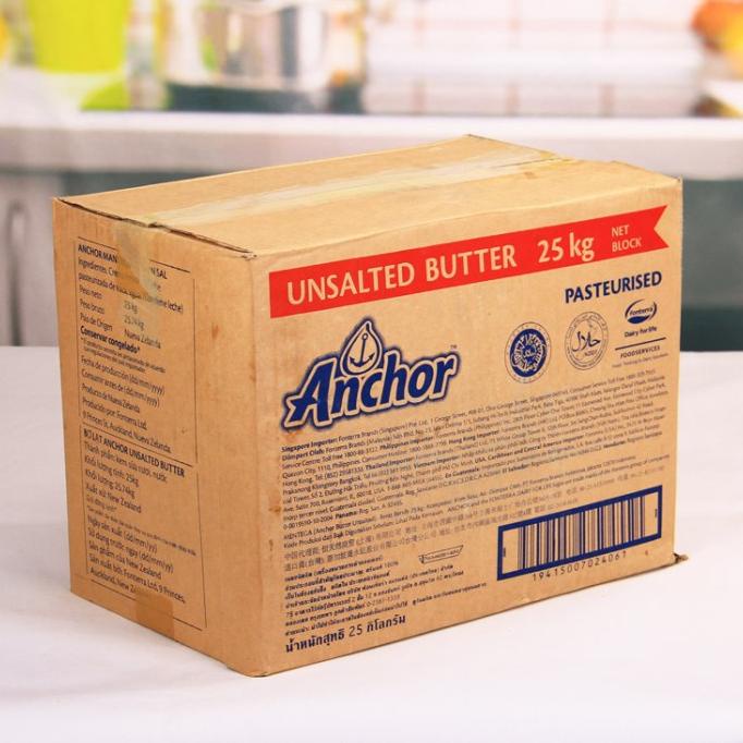 

Anchor Unsalted Butter 1kg PROMO TERBATAS TERLARIS TERPERCAYA ORIGINAL