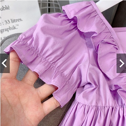 DRESS KIMBERLY ANAK PREMPUAN / DRESS KIMBERLY TERUSAN RUFFLE USIA 1-5 THN