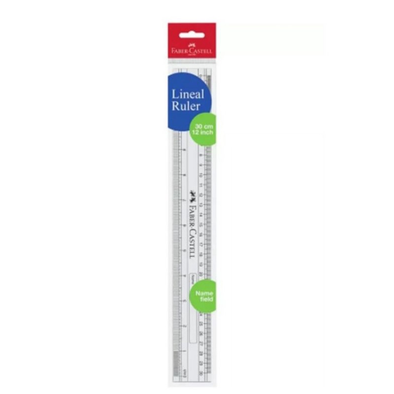 

Penggaris / Mistar 30 cm Faber Castell 171220 Mst Scala 30 cm