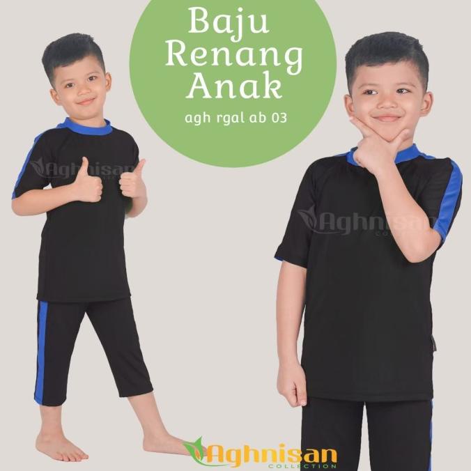 aghnisan baju renang anak laki laki atas bawah