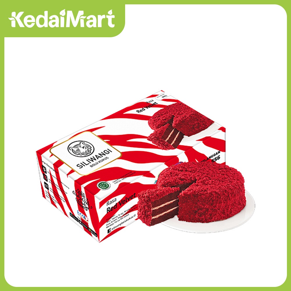 Bolu Kukus Siliwangi Red Velvet 450 Gram