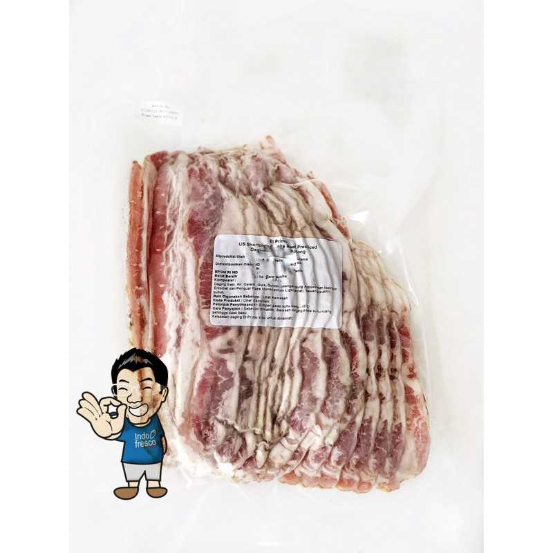 

Smoked Beef Bacon Silce - Daging Sapi Asap