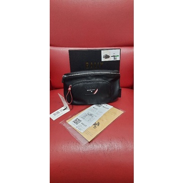Tas Pinggang, waisbag kulit branded, box