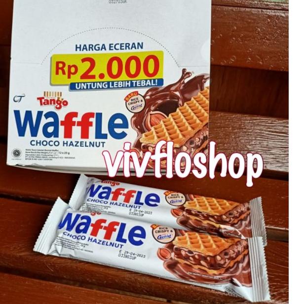 

Paling Baru ⁑ Tango Waffle Choco Hazelnut (Box 12 x 25 gram)^