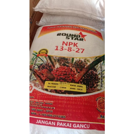 ROUNDSTAR NPK 13 8 27 (1KG) REPACKING ORI