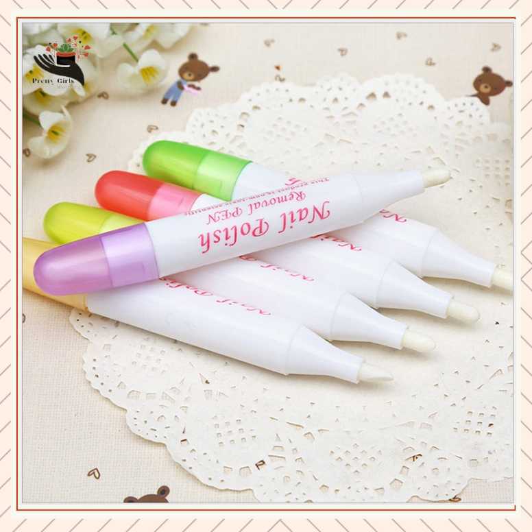 Pretty Nail gel polish remover pen removal nail polish / pen penghapus kutek berantakan keluar garis (1PCS)