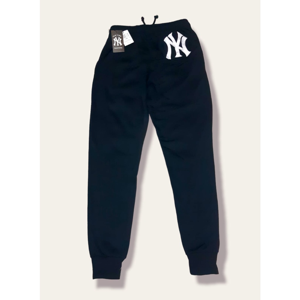 CELANA JOGGER N3W Y0RK PRIA ORIGINAL/ CELANA PANJANG N**Y PRIA BAHAN KATUN BABY TERRY - IMPORT