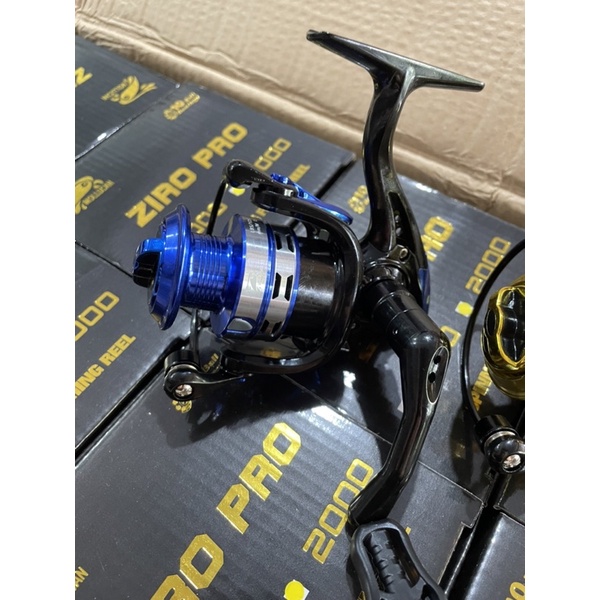 REEL MOLLUCAN ZIRO PRO, SMOOTH ROTOR