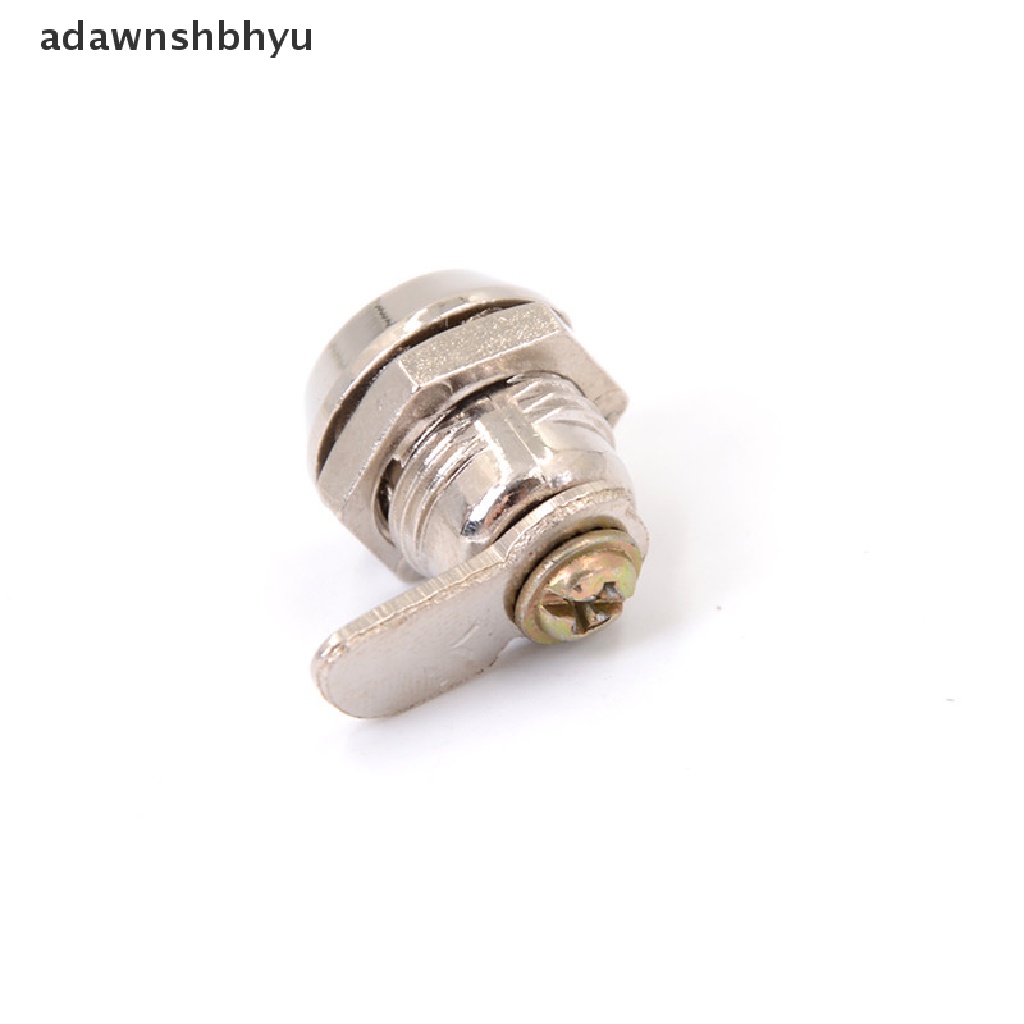 Adawnshbhyu Zinc alloy Cam Lock Lemari Arsip Kotak Surat Meja Laci Lemari Loker Kunci ID