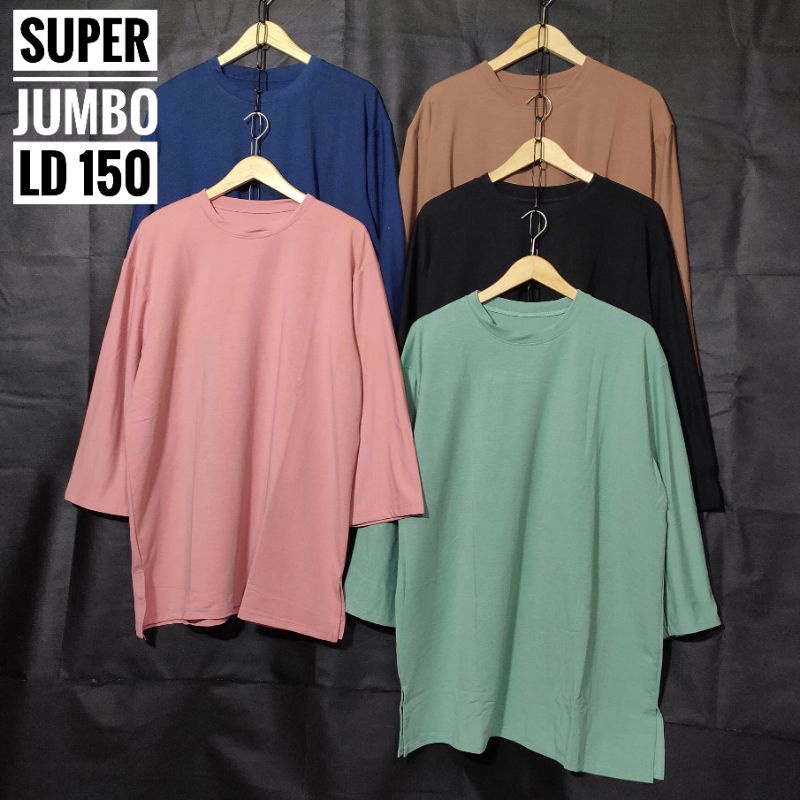 KAOS SUPER JUMBO LD 150 XTRA JUMBO KAOS WANITA