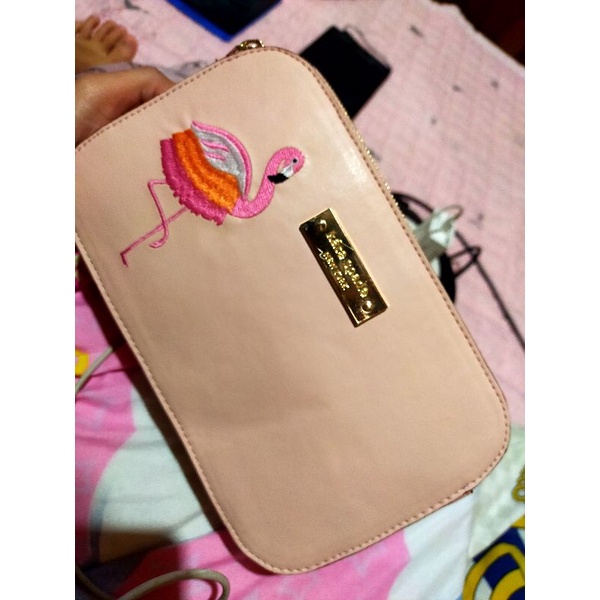 CAMERA BAG KATE SPADE FLAMINGO KW yaa