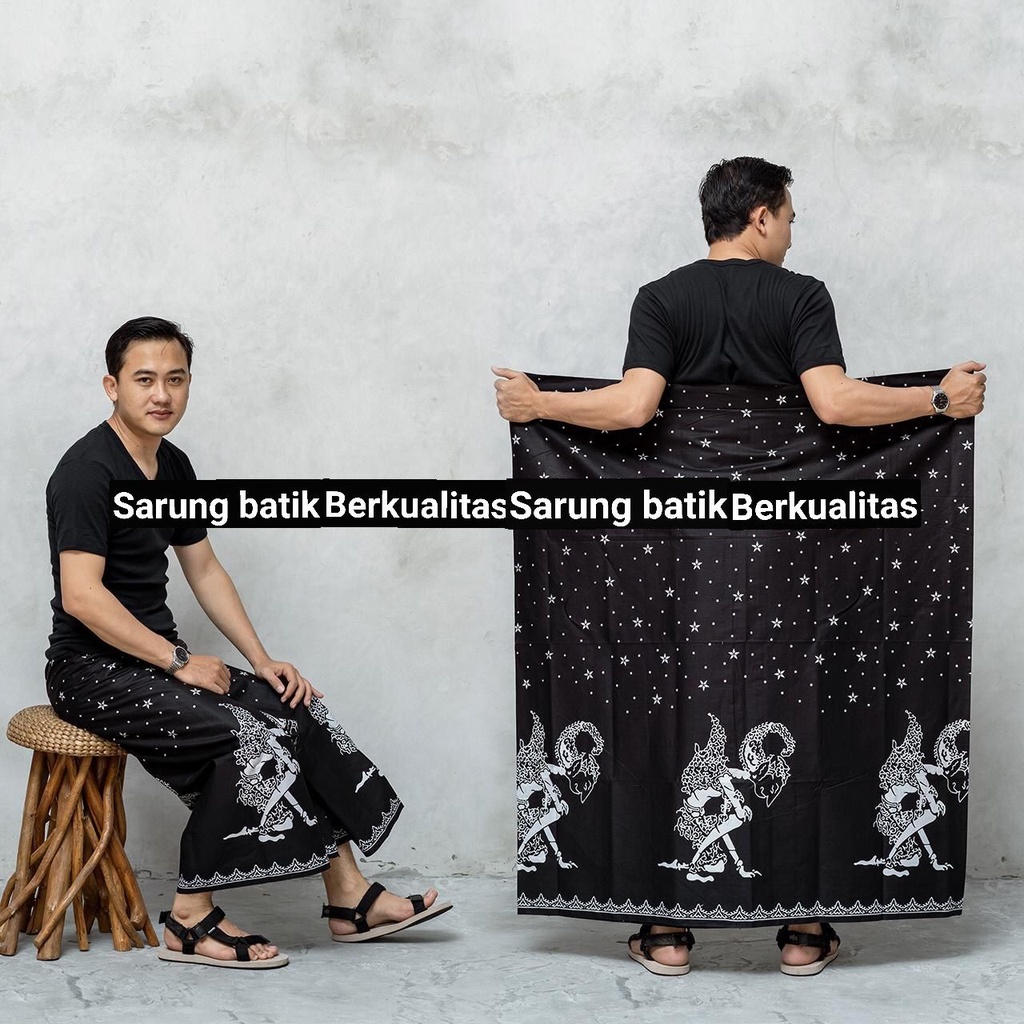SARUNG BATIK/ SARUNG WAYANG/ SARUNG PEKALONGAN