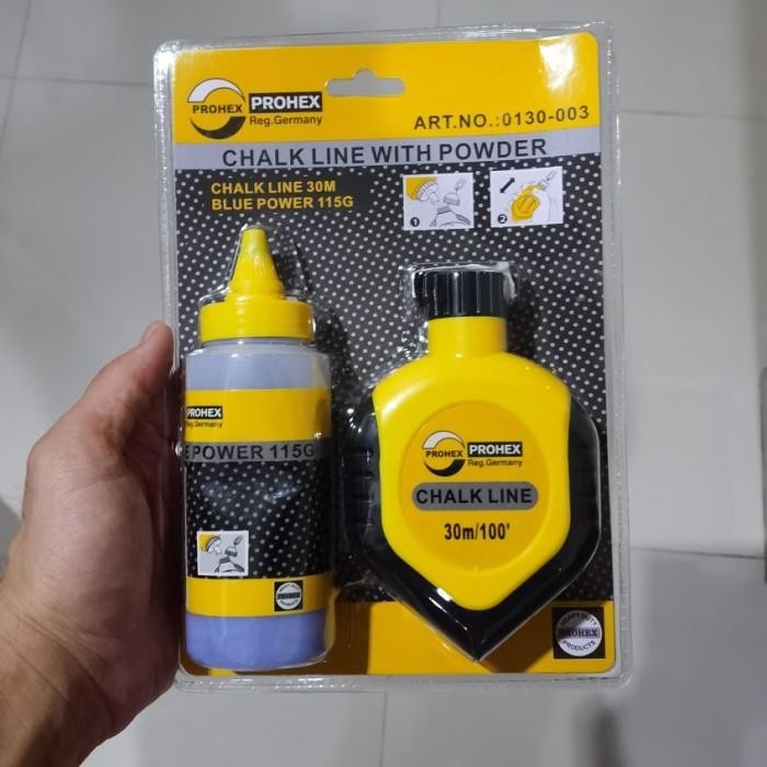 

Matr Sipatan Lot Tinta Alat Marking Prohex Line Marker 30 Meter 0130-003
