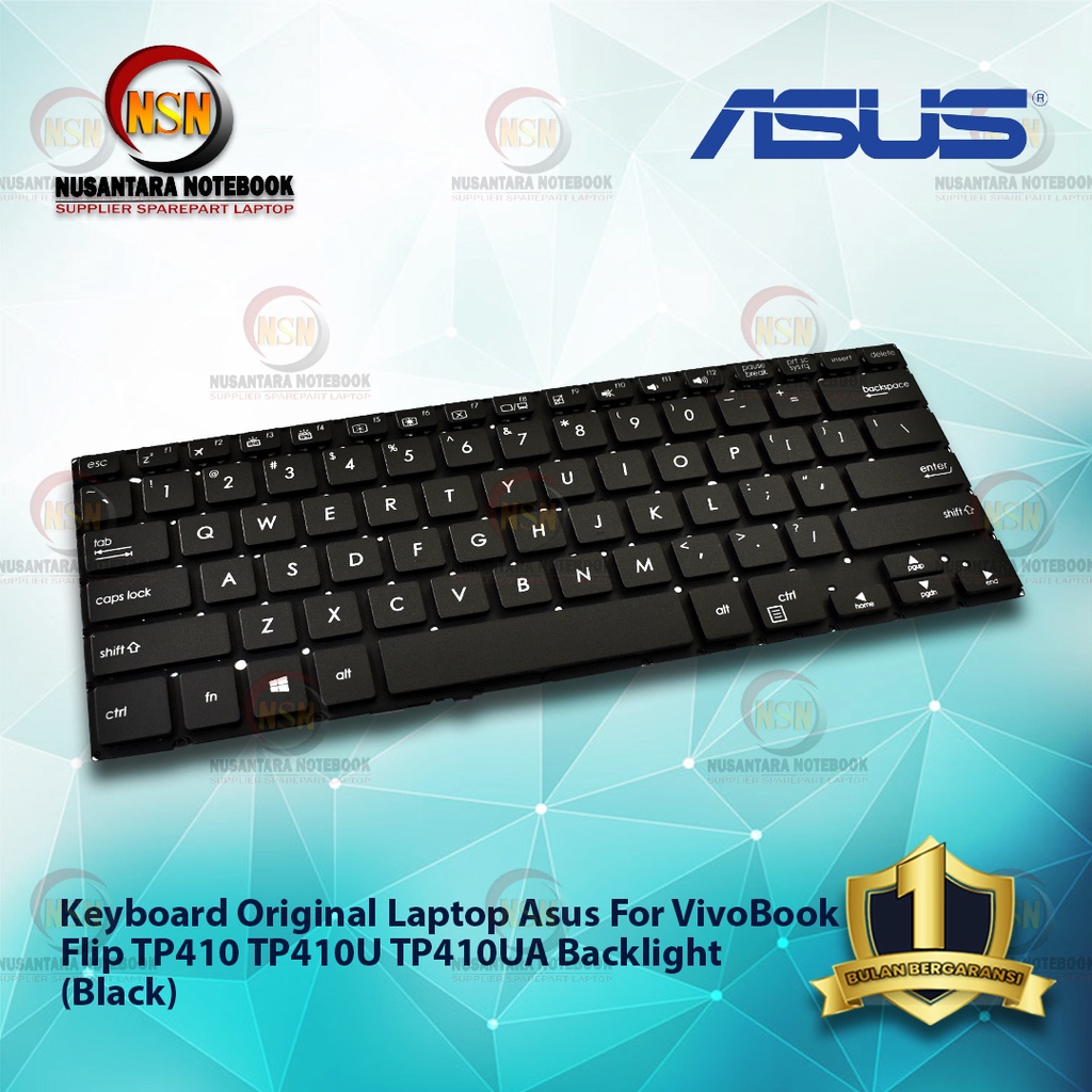 Keyboard Original Laptop Asus For VivoBook Flip TP410 TP410U BACKLIGHT