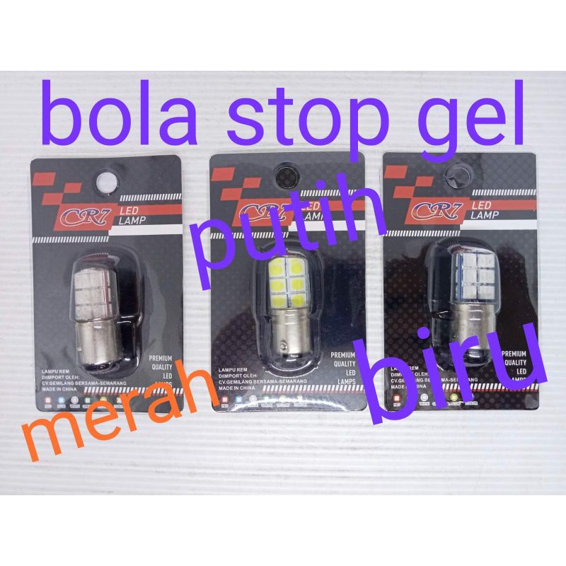 Lampu bohlam stop rem led kedip motor bebek matic