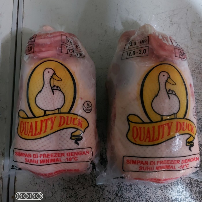 

Bebek Peking Frozen Berat 2,4-2,6 Kg Tx0191