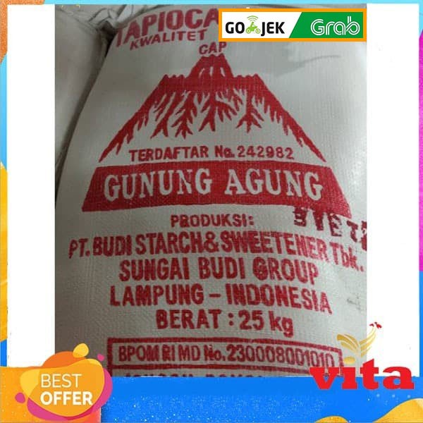 

Sagu Gunung Agung Tapioca 25kg