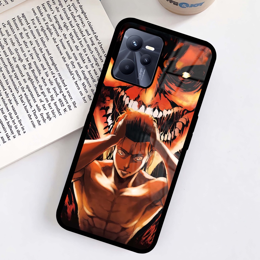 (SV44) Case Kilau Realme C35 | C35 | Casing Hp Realme | Pelindung Smartphone | Motif Anime