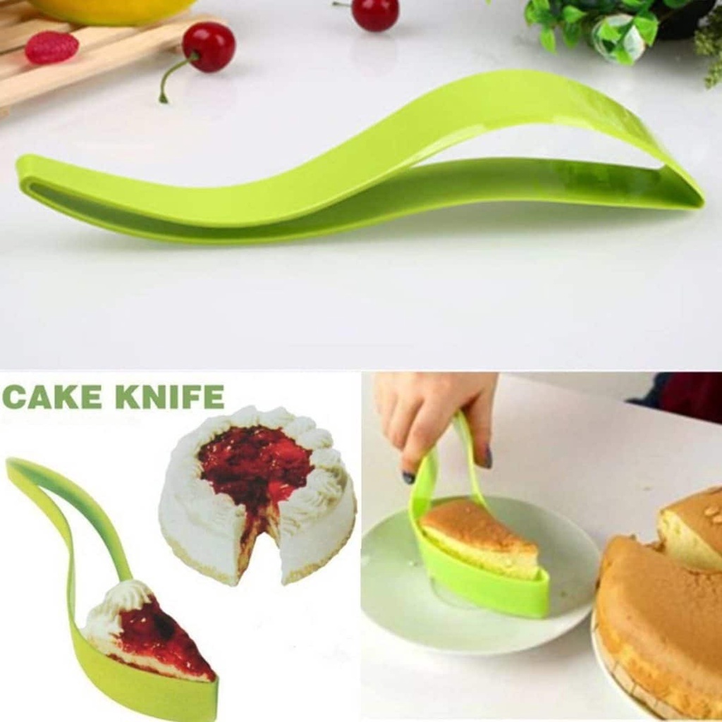 IKILOSHOP Alat Pemotong Pengangkat Kue Cake Tart Cake Server Pisau Potong Dapur