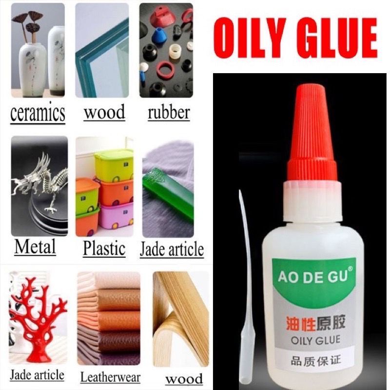 1234OS - Lem Super Glue / Lem Sepatu Tahan Air Super Kuat / Lem Serbaguna / Lem Setan isi 20 mL.