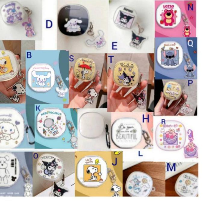 New Case Baseus WM01 Baseus WM 01 TWS Casing Transparan Transparant Motif Cover