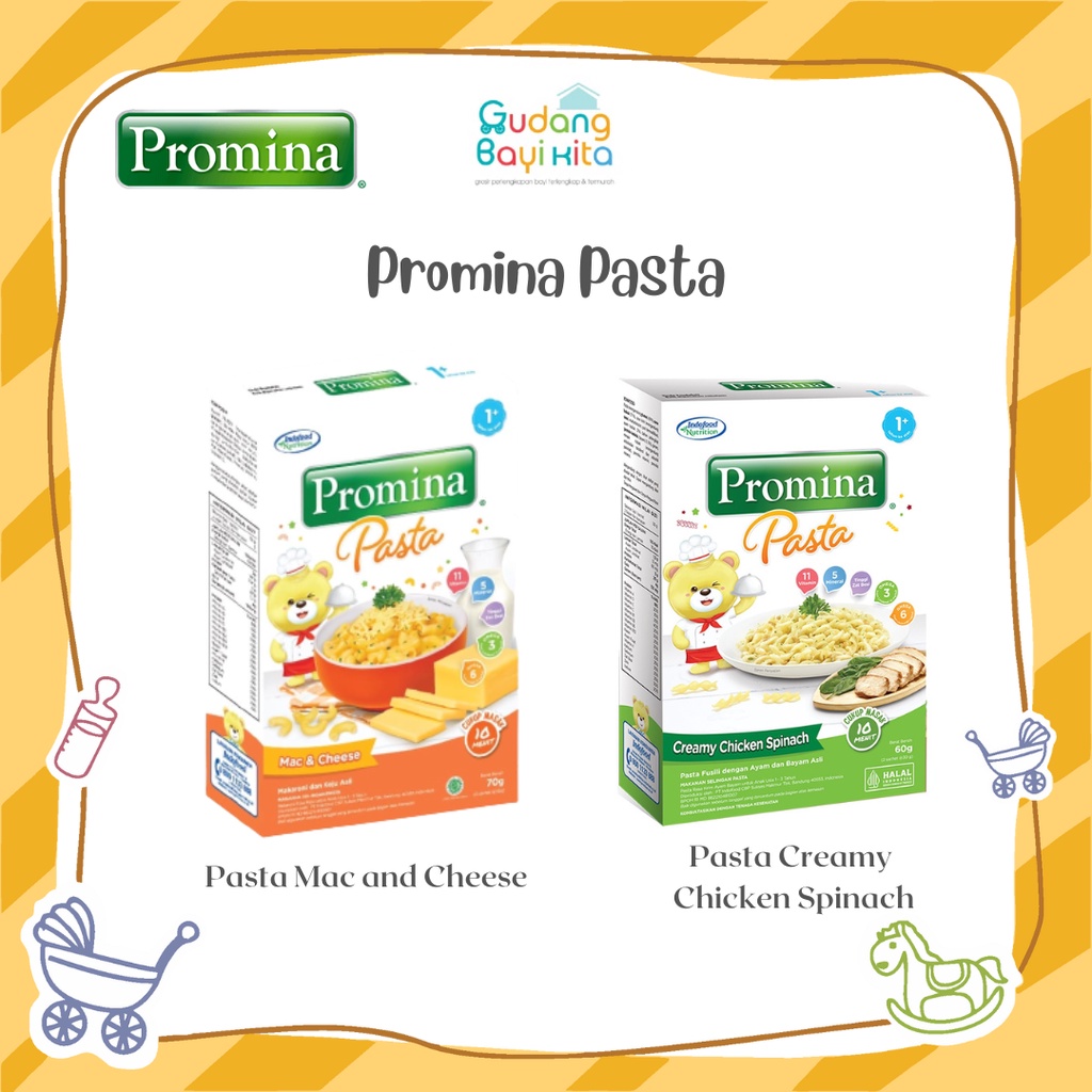 Jual Promina Pasta Mac And Cheese / Creamy Chicken Spinach / Promina
