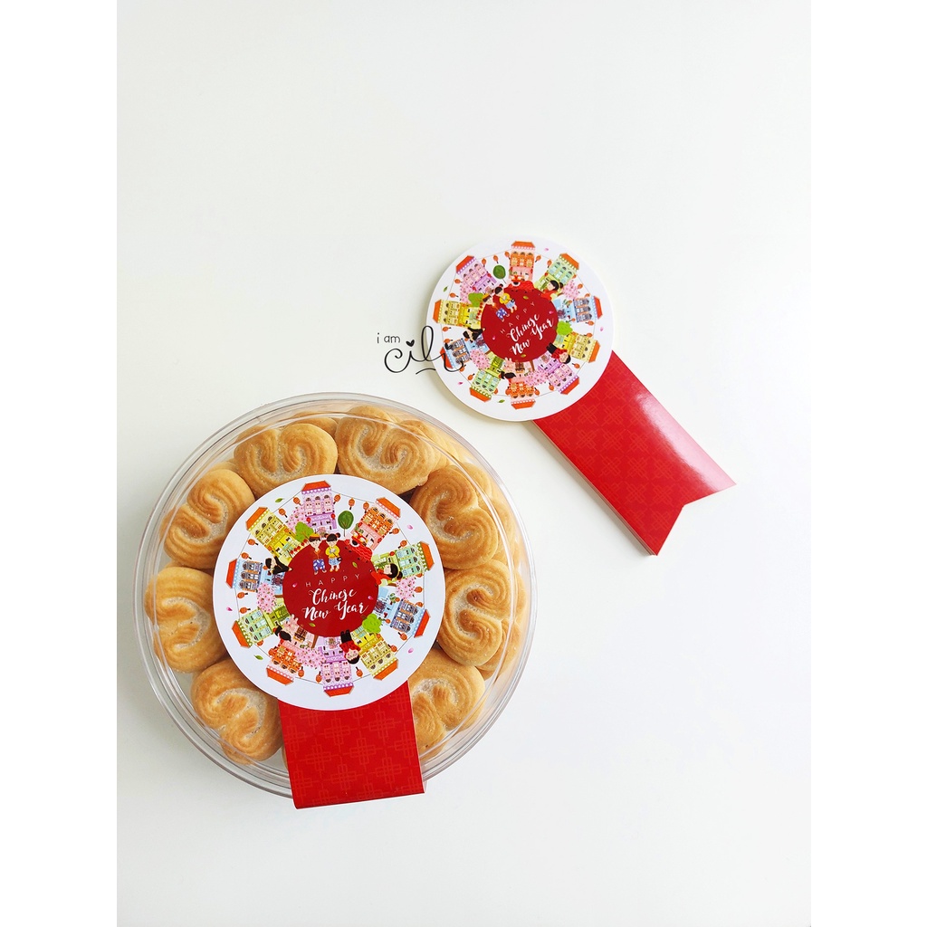 

(SCNY059) stiker IMLEK cny OLDTOWN untuk toples 500gr (uk 8x15cm)