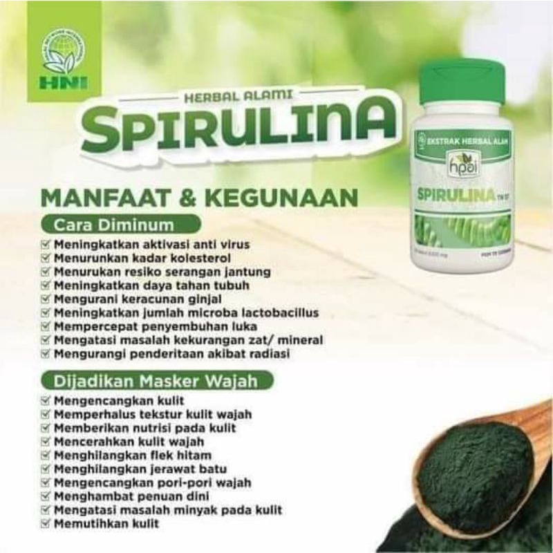 SPIRULINA HNI HPAI