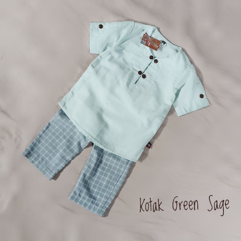 FIKAR SET Kids- Setelan Anak katun linen Koko Anak Kurta Aqiqah couple