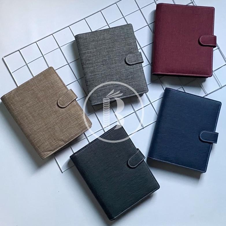 

BINDERMU READY BINDER JEANS 20RING A5 26RING B5 MULTIRING PLANNER NOTEBOOK TERLARISS...,,,,,