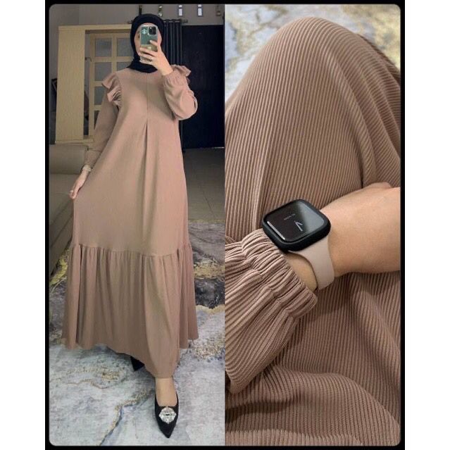 ALFAZZA STORE - ILMIRA DRESS - JUMBO - PREMIUM - FASHION TERBARU - GAMIS WANITA - TERMURAH