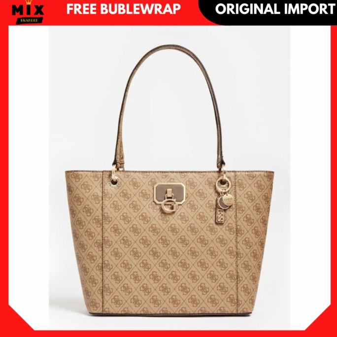 TAS GUESSS NOELLE ELITE TOTE BAG GS BRANDED TERBARU WANITA MBGM778 SFD52646O