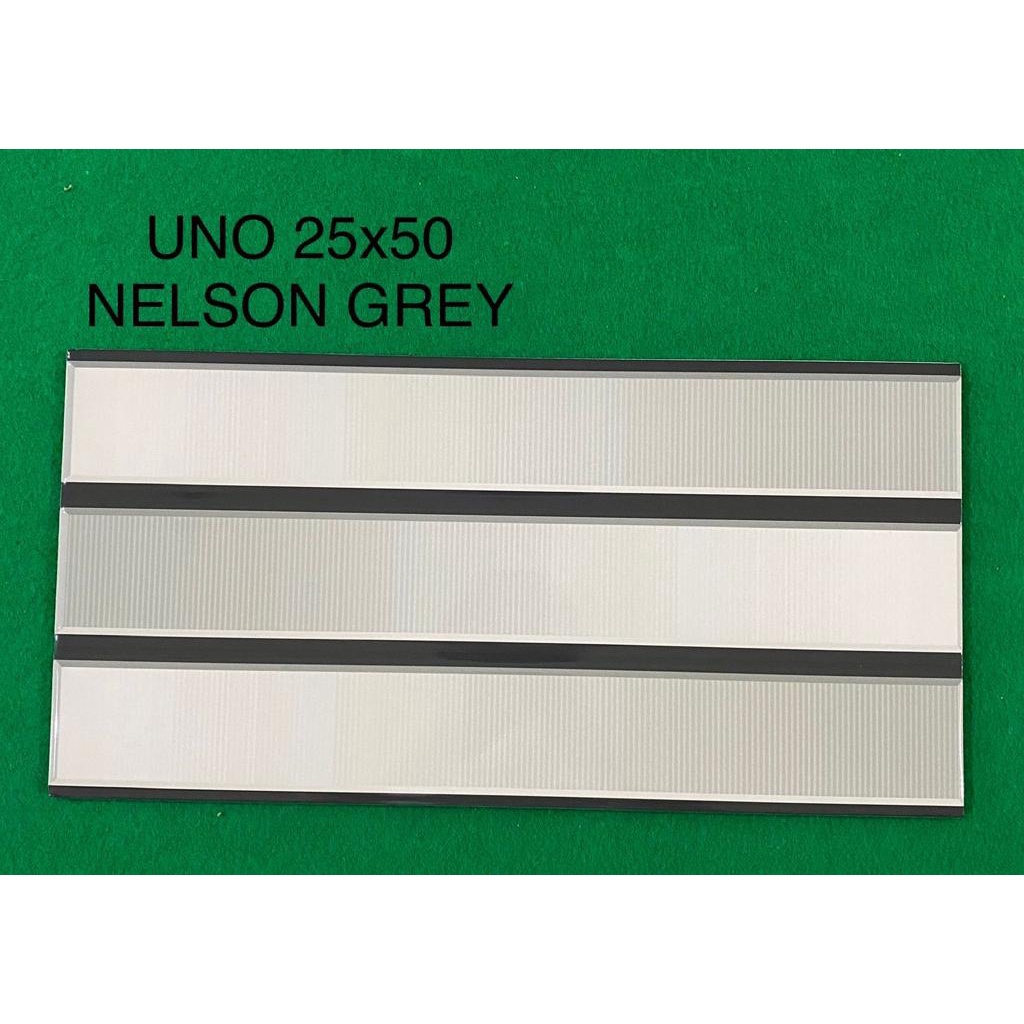 Keramik Uno 25x50 Nelson Grey