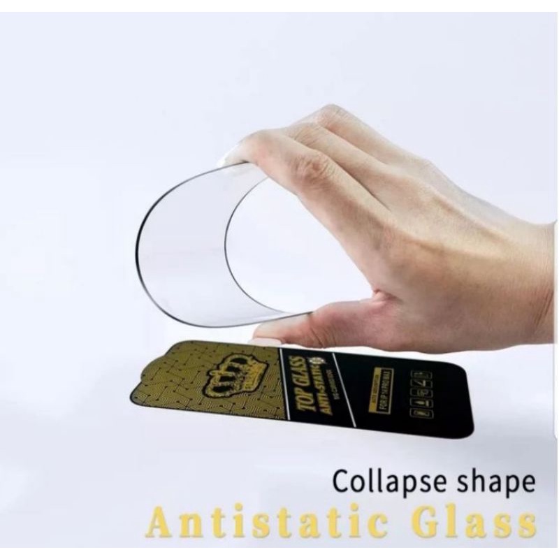 Tempered Glass Anti Static Oppo A92 A52 A32 A72 A72 5g A33 2020 A53 2020 A53s A53 5g A53s 5g A73 A73 2020 A73 5g A93 A93 5g A93 2020 A54 A54 5g A54 4g A74 A94 A74 5g A94 5g A74 4g A94 4g Anti Gores Top Anti Clear Full Layar