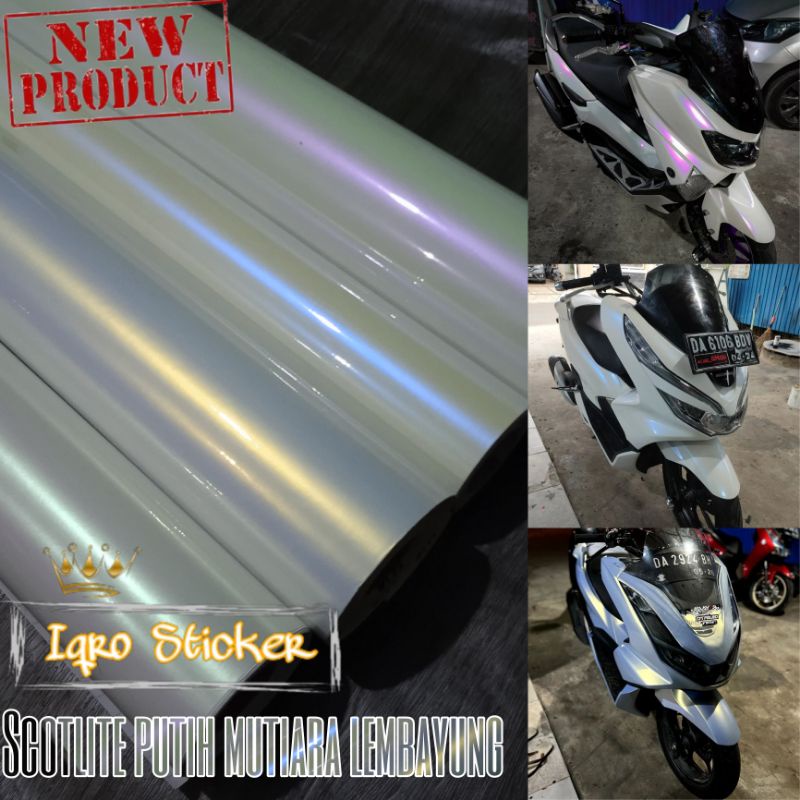 Stiker Scotlite Putih Mutiara Lembayung
