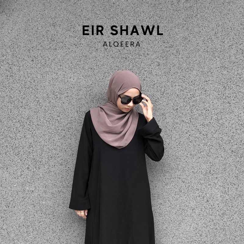 Eir Shawl | Pashmina Crinckle Premium | Alqeera