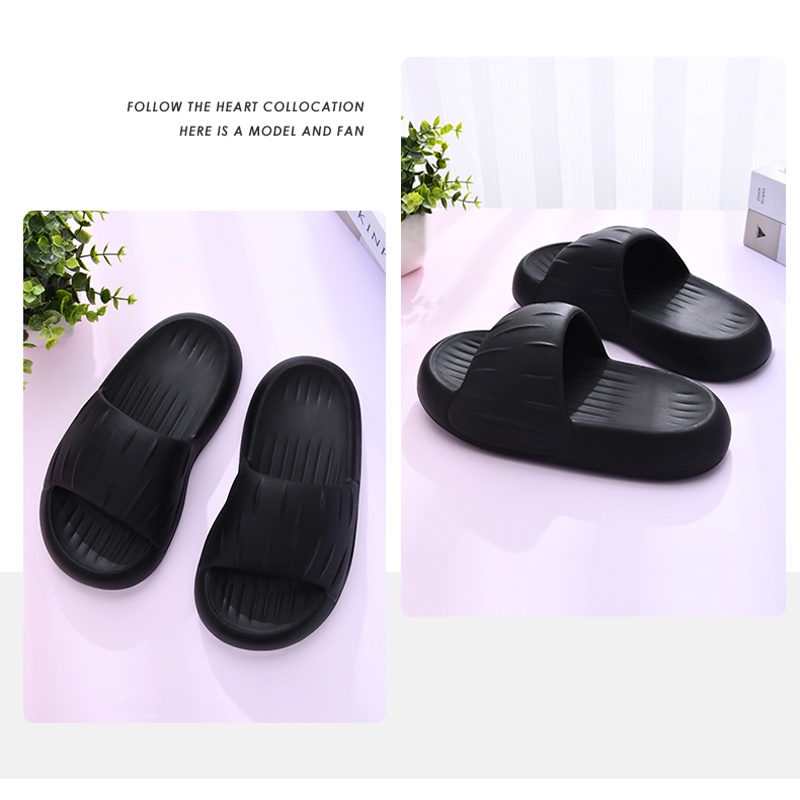 Sandal Wanita Sendal Jelly Slop Korean Ceria Shoes Import Jelly Soft Slipper Anti Slip Elastic Empuk EVA SIZE:36-41
