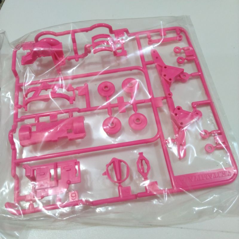 TAMIYA GEARBOX SUPER 2 CHASSIS PINK ORIGINAL