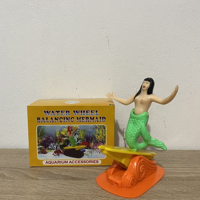 Hiasan Mainan Aksesoris Aquarium Aquascape Balancing Mermaid Duyung MAINAN HIAS AQUARIUM