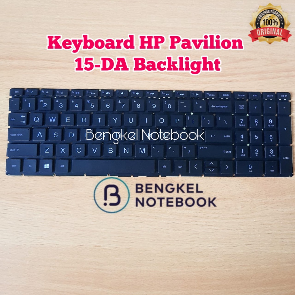 Keyboard HP Pavilion 15-DA 15-DB 15-DX 15-DR HP 250 G7 HP 255 G7 15-DF 15-CN 15-CW 15-CR 15M-CP Backlight