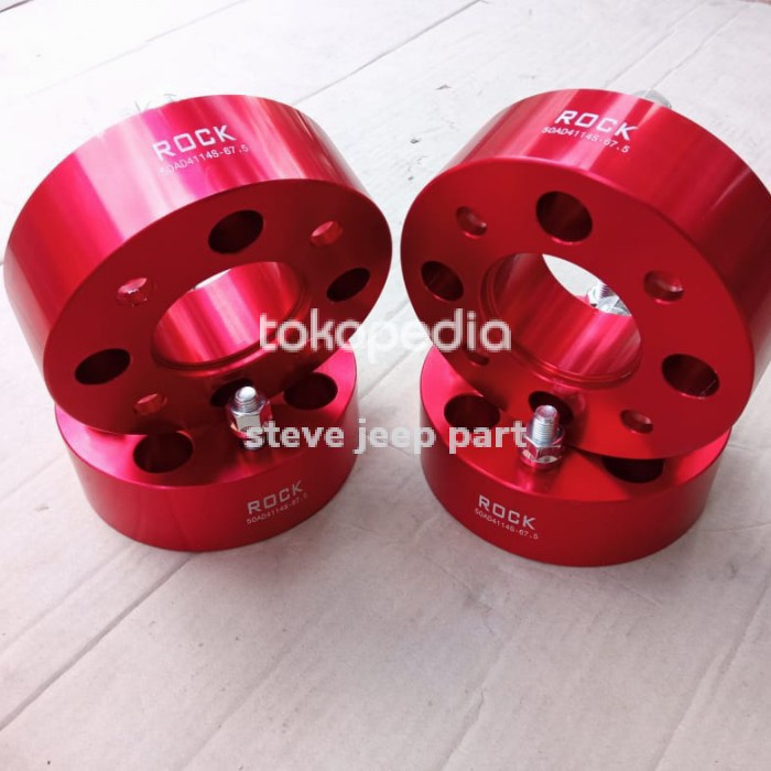 Diskon! Adaptor Roda/Spacer Velg Alumunium Kijang 5Cm Rock - Velg Mobil Terlaris!