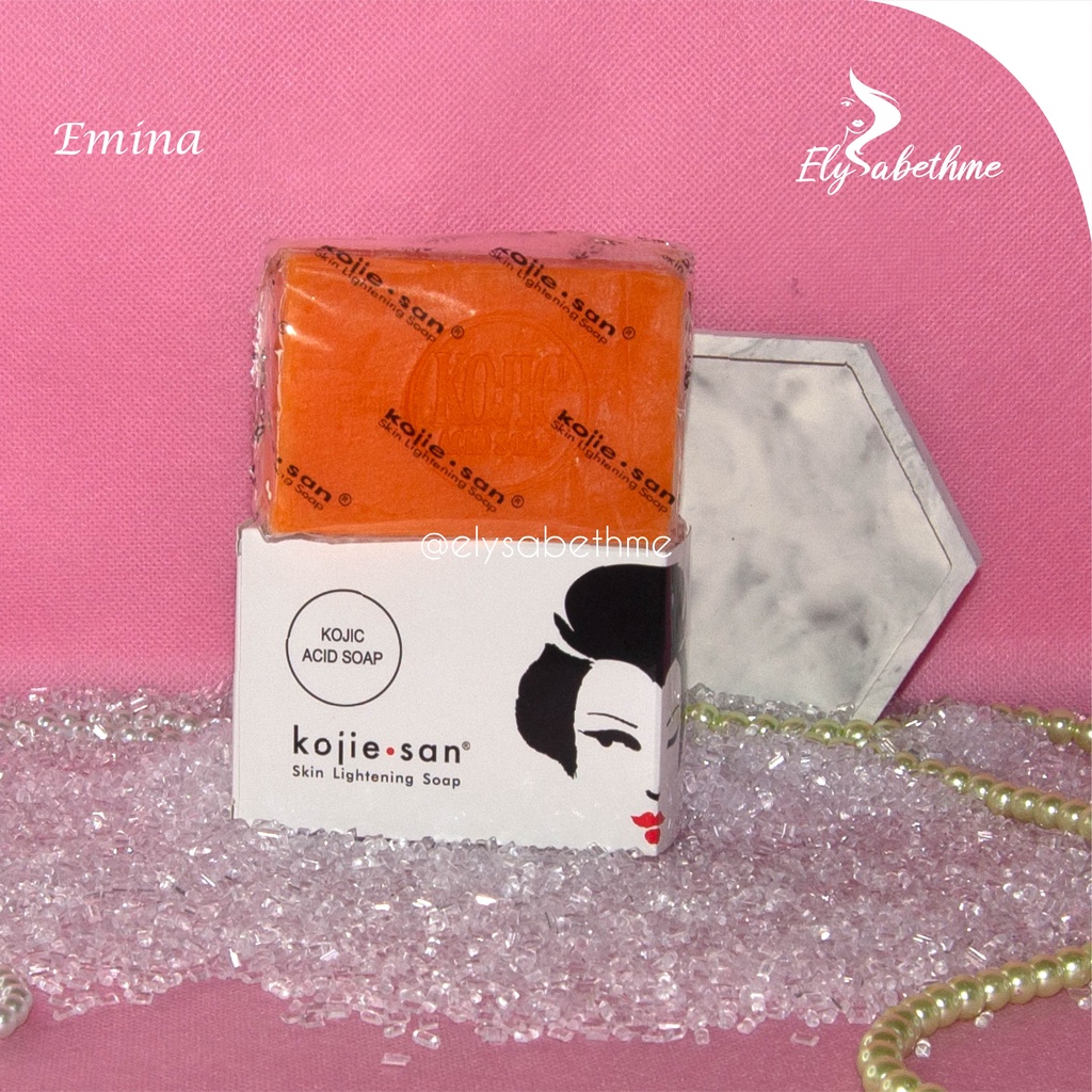 ✿ELYSABETHME✿ ｋ ｏｊｉｅ　ｓａｎ　たッい sabun kojic ACID soap best seller KOJIE SAN import