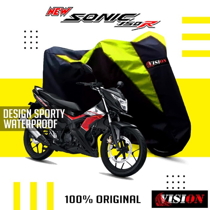 COVER MOTOR BODY HONDA SONIC WATERPROOF OUTDOOR ANTI AIR