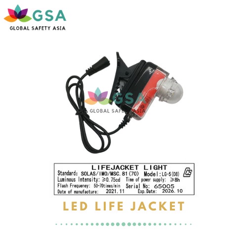 Lampu Life Jacket / Life Jacket Light Lythium Lg-05