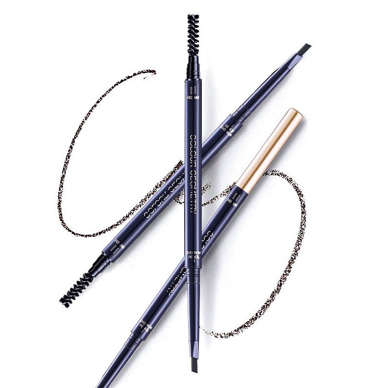 2 in 1 Eyebrow Pencil LAMEILA Geometry Color LA196