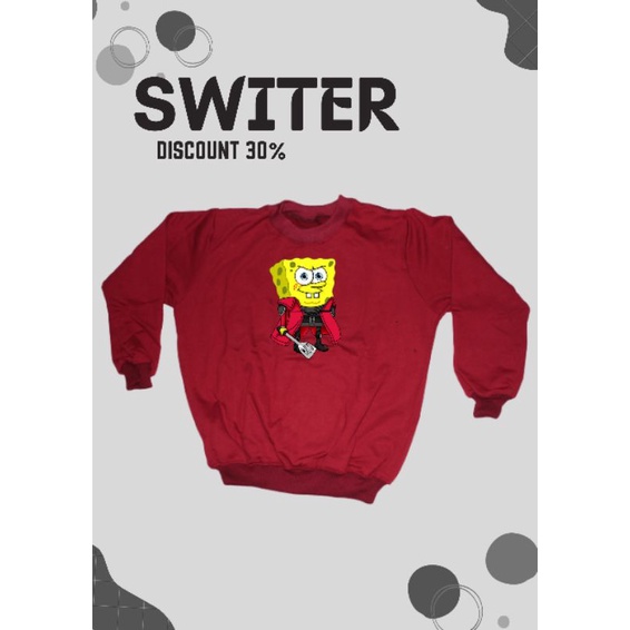 switer anak perempuan laki - laki bisa cod 2 - 12 tahun