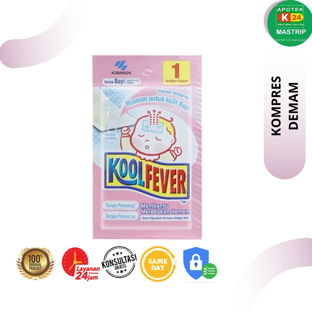 KOOL FEVER KOMPRES BAYI DEMAM